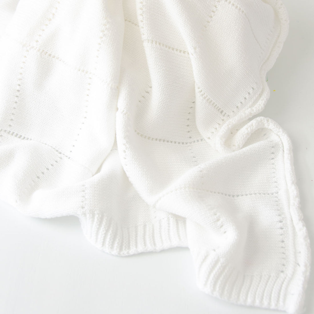 Cotton Knitted Blanket