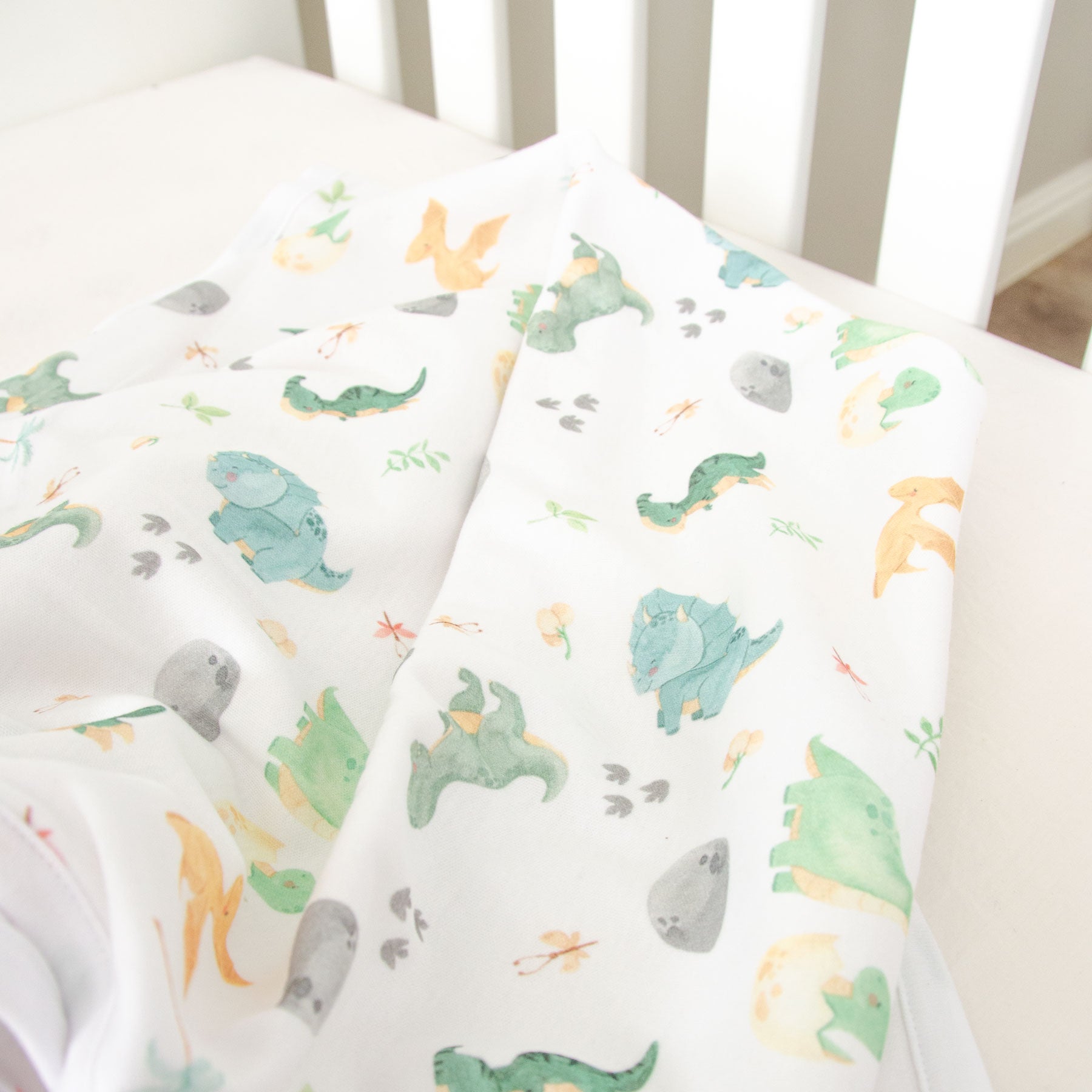 Delightful Dino Blanket & Hat Gift Set
