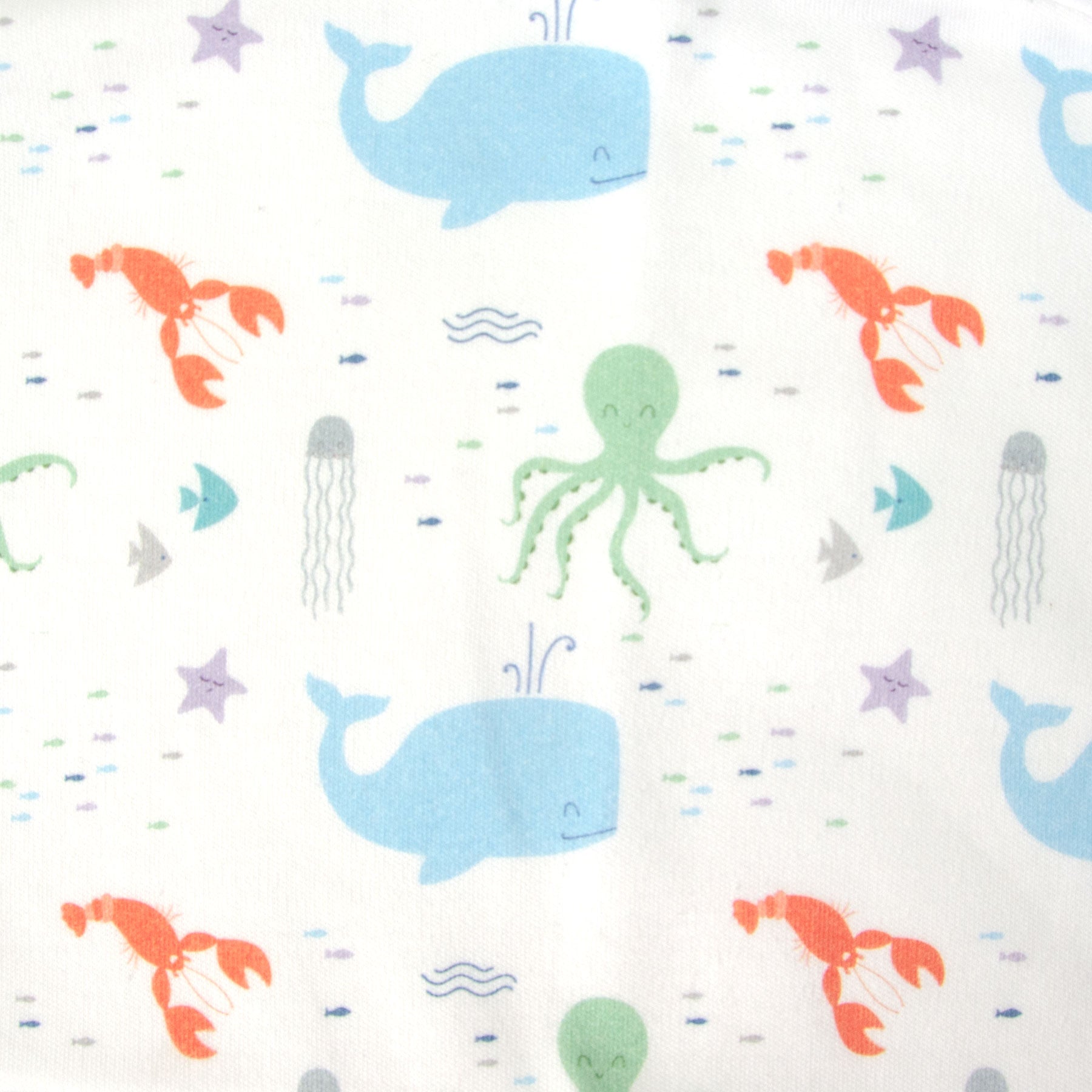 Ocean Life Blanket & Hat Gift Set