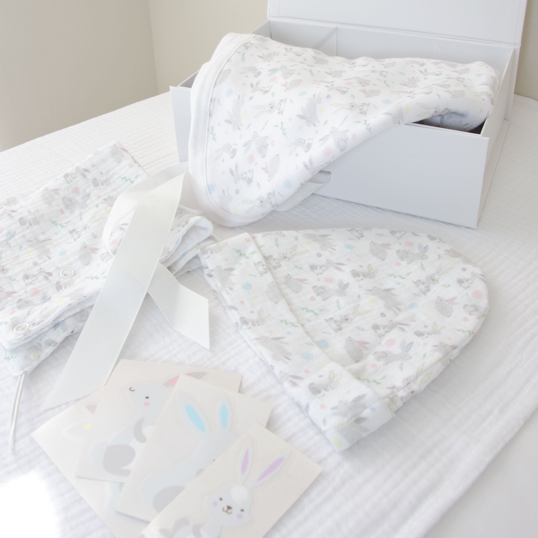 Welcome Baby Bunny Gift Set