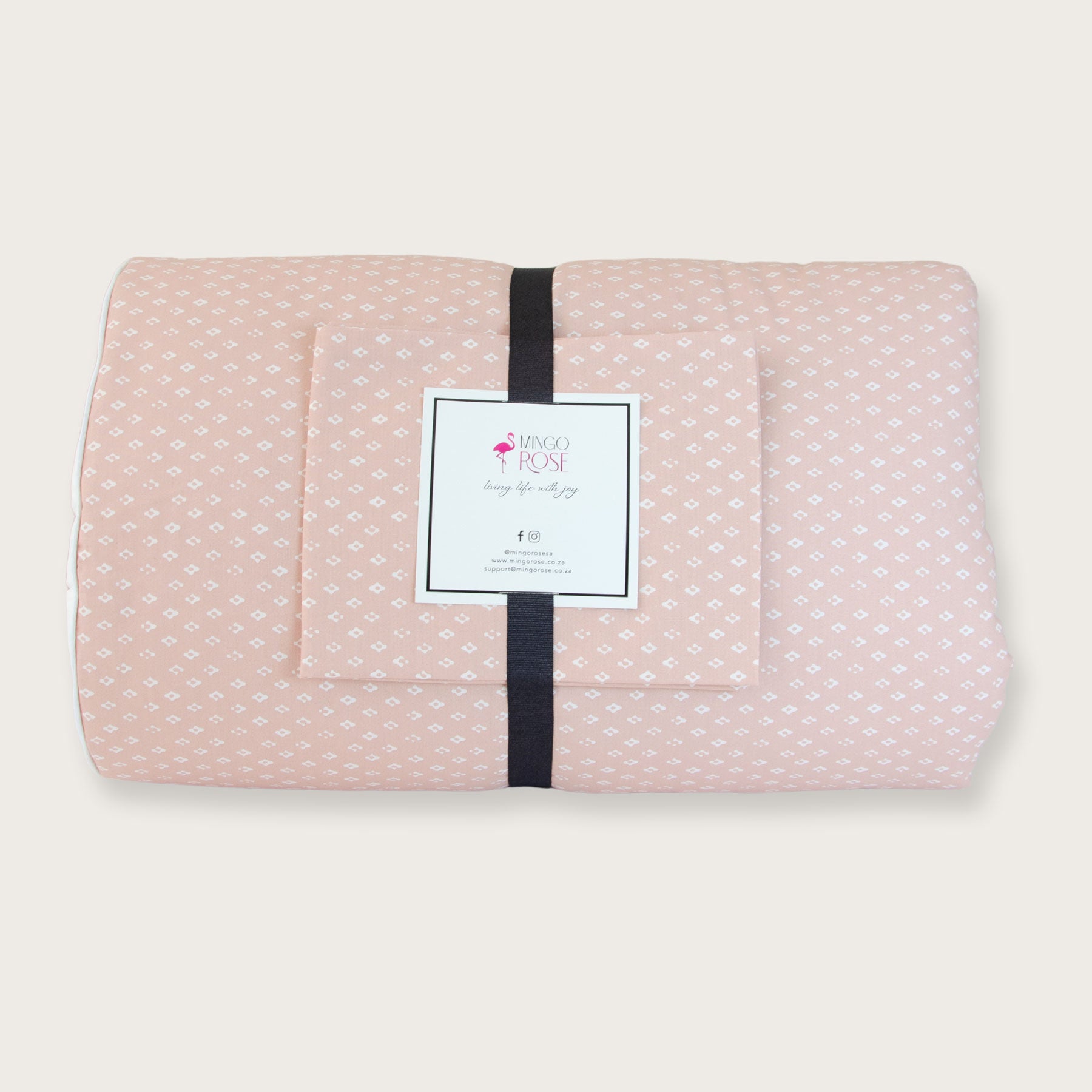 Dusty Diamond Cot Comforter & Pillowcase Set
