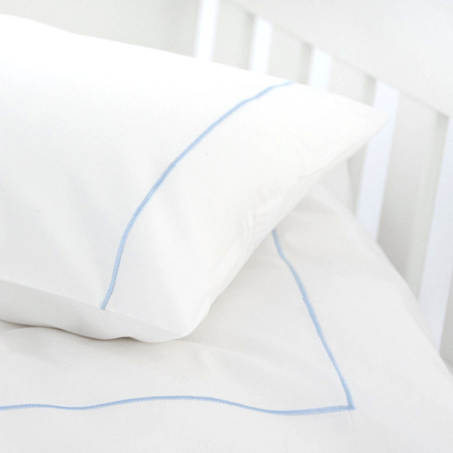 Satin-Stitch Duvet Cover Sets