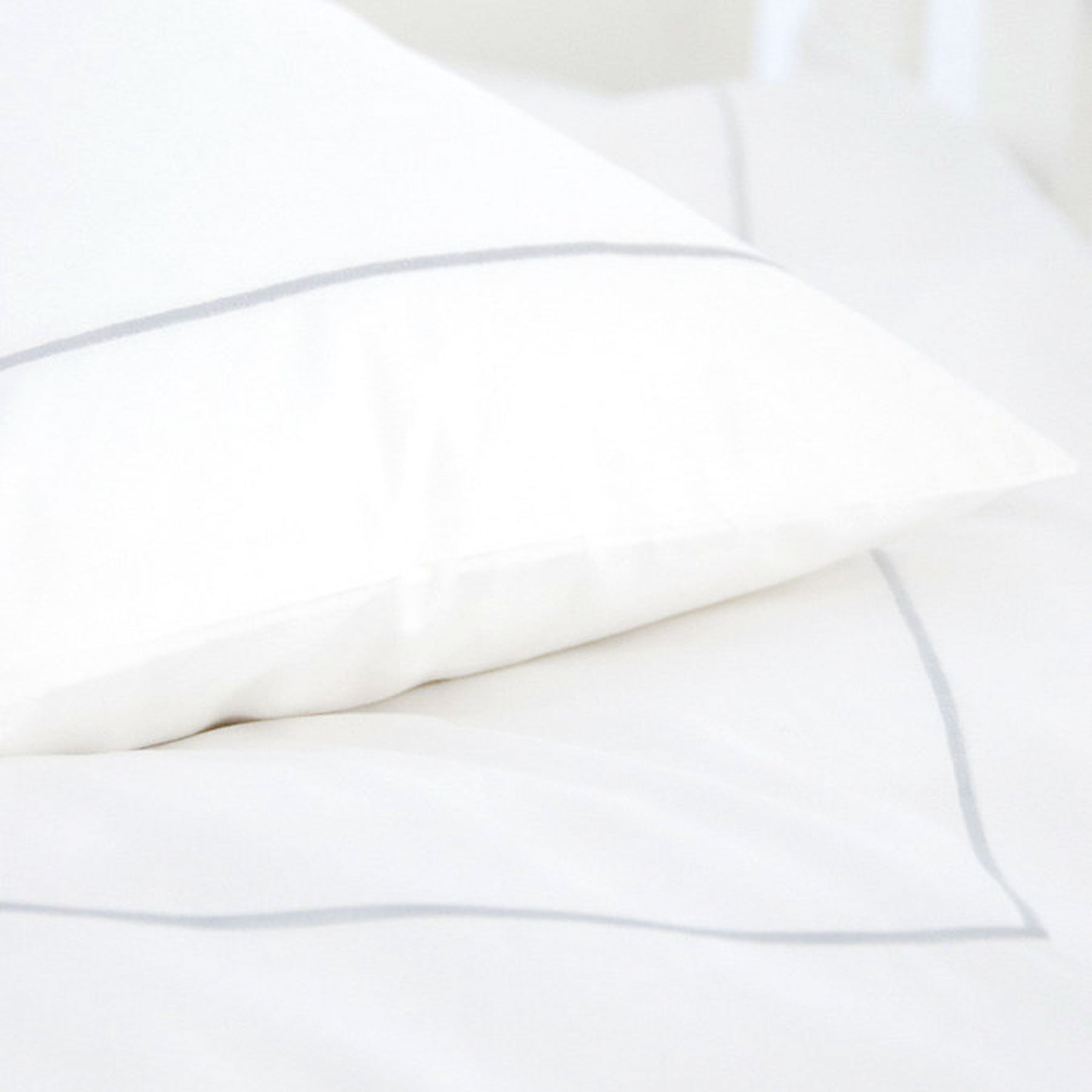 Satin-Stitch Duvet Cover Sets