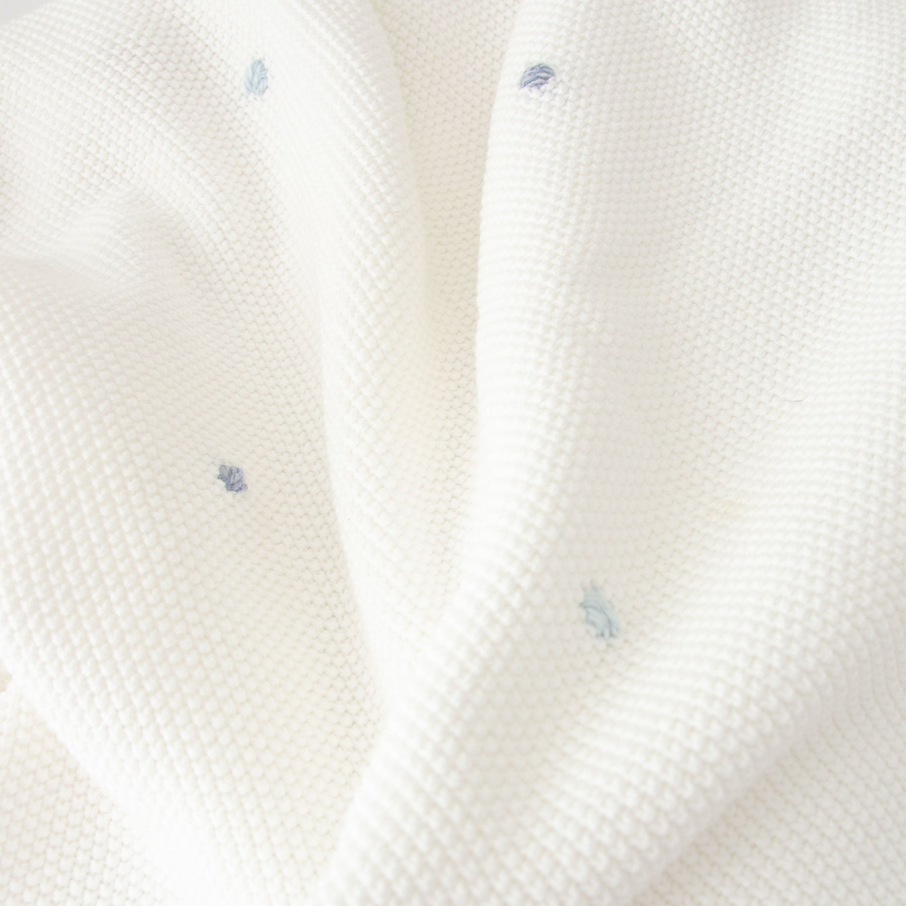 Hand-Stitched Crocheted Cot Blanket
