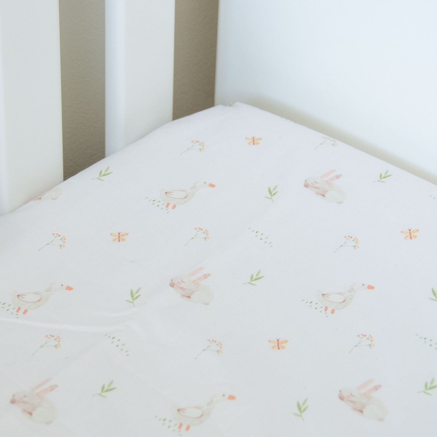 Farm Babies Cot fitted Sheet
