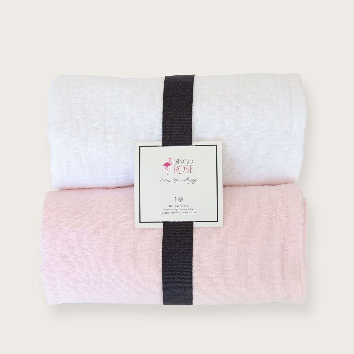 Muslin Blanket Swaddles - Set of 2
