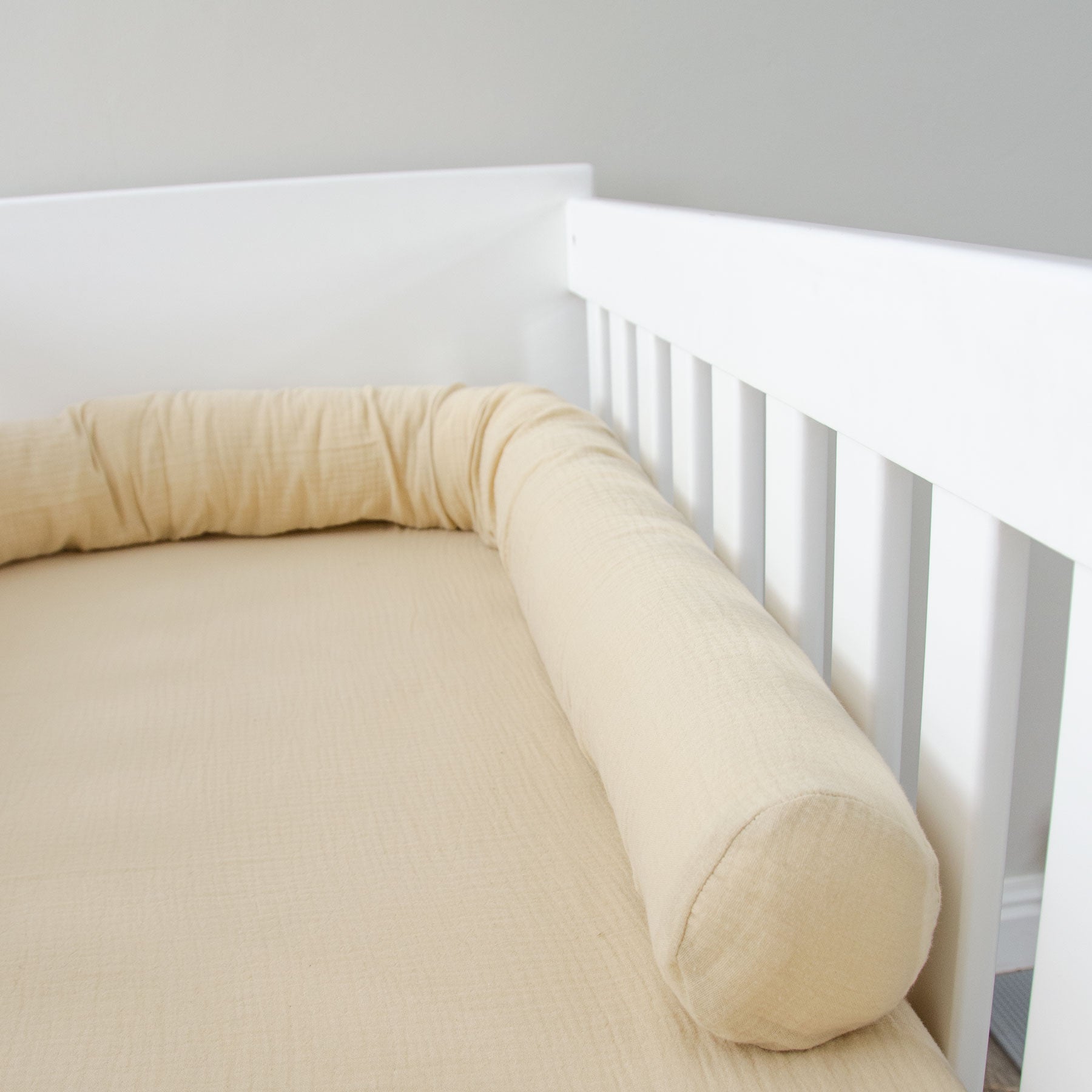 Muslin Cot Noodle Bumper