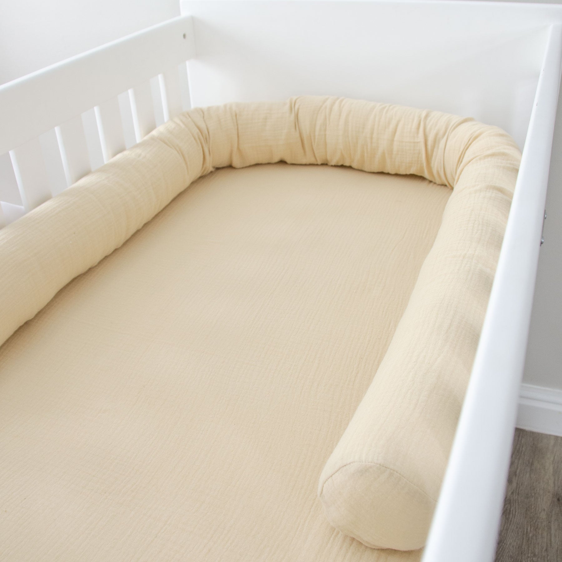 Muslin Cot Noodle Bumper