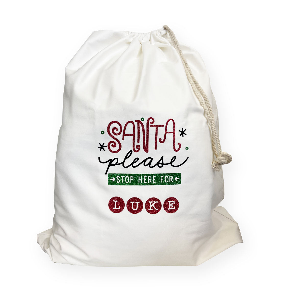 Personalised Santa Christmas Sack