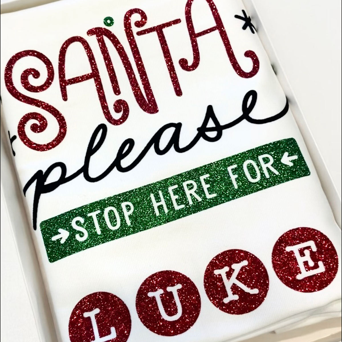 Personalised Santa Christmas Sack