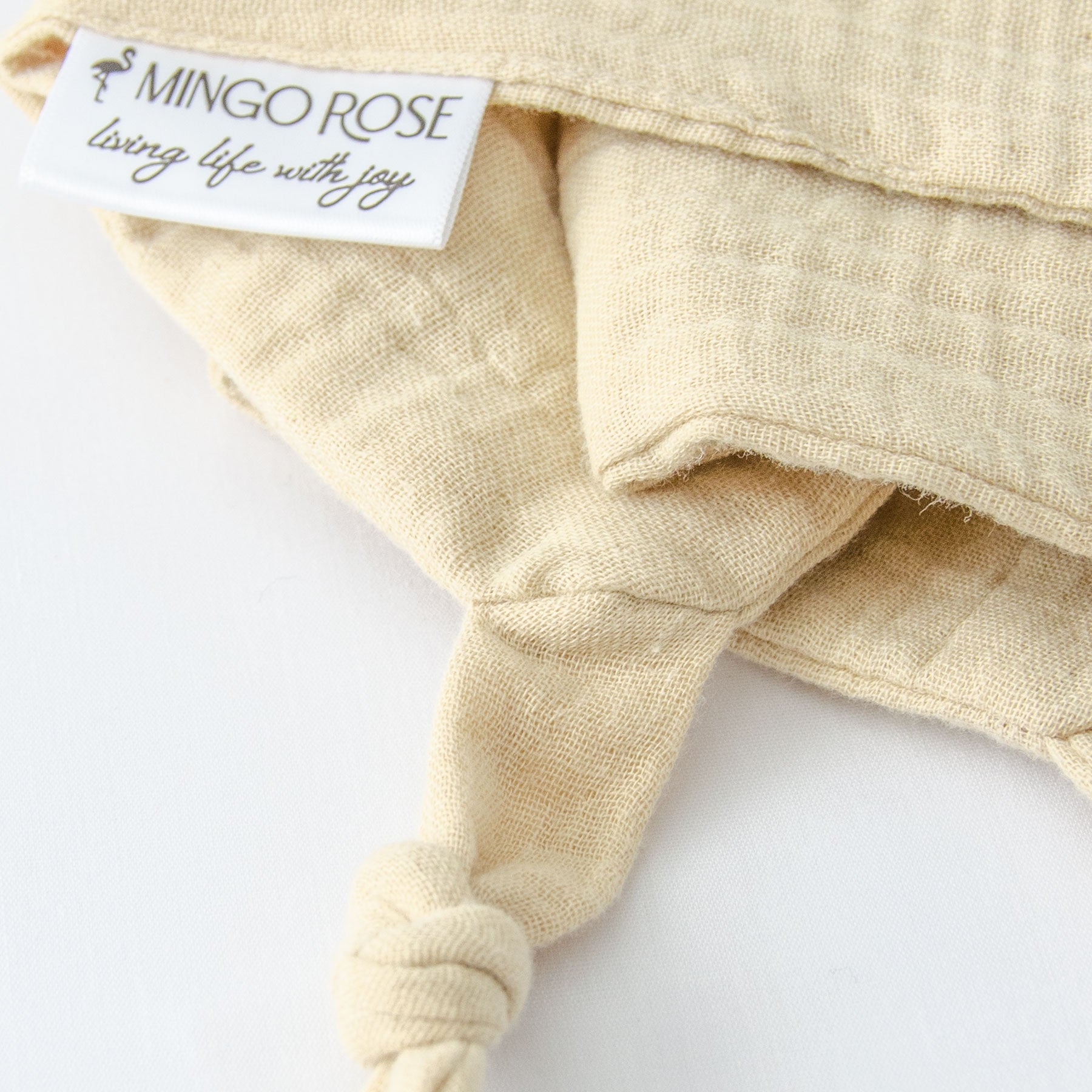 Knotted Muslin Sensory Taglet
