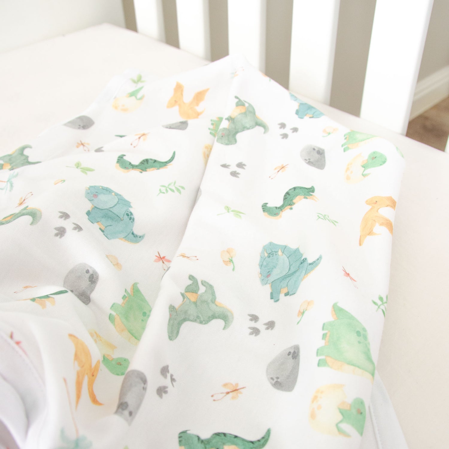 Delightful Dino Blanket &amp; Hat Gift Set