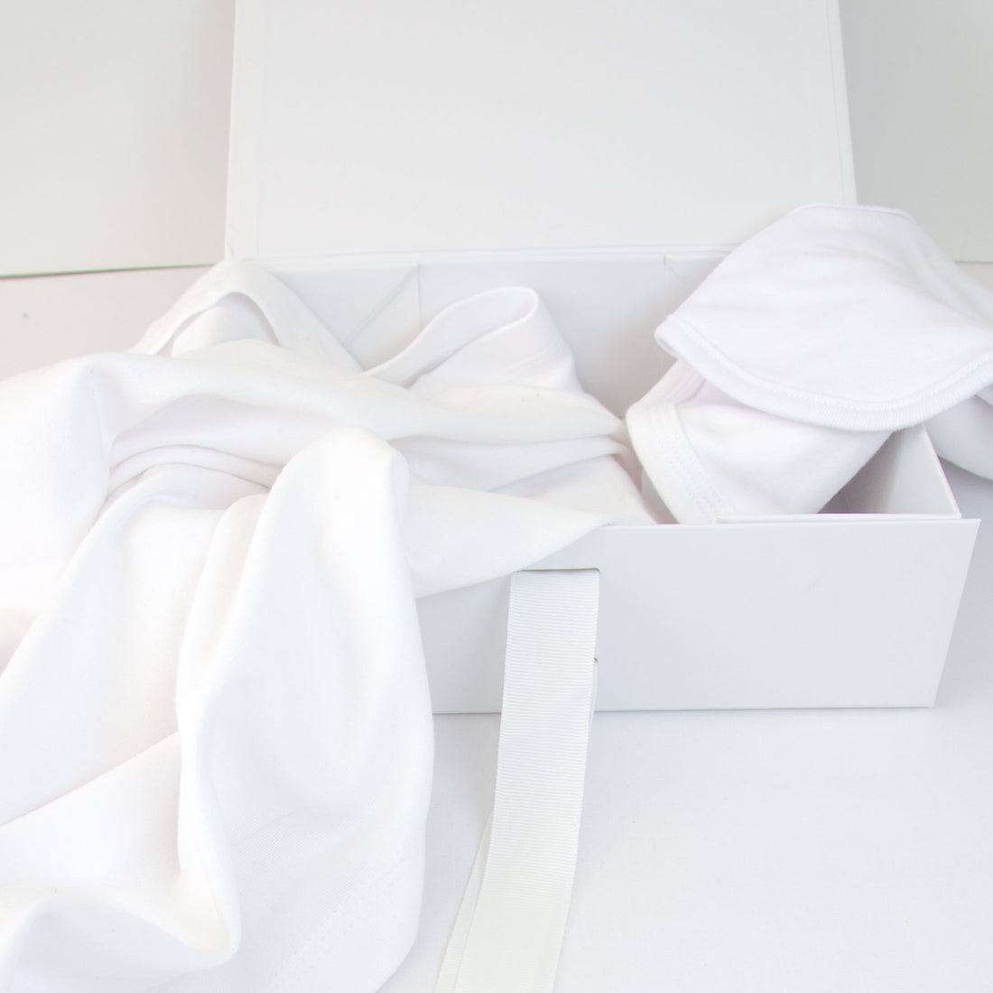 Cotton Knit Blanket Gift Set