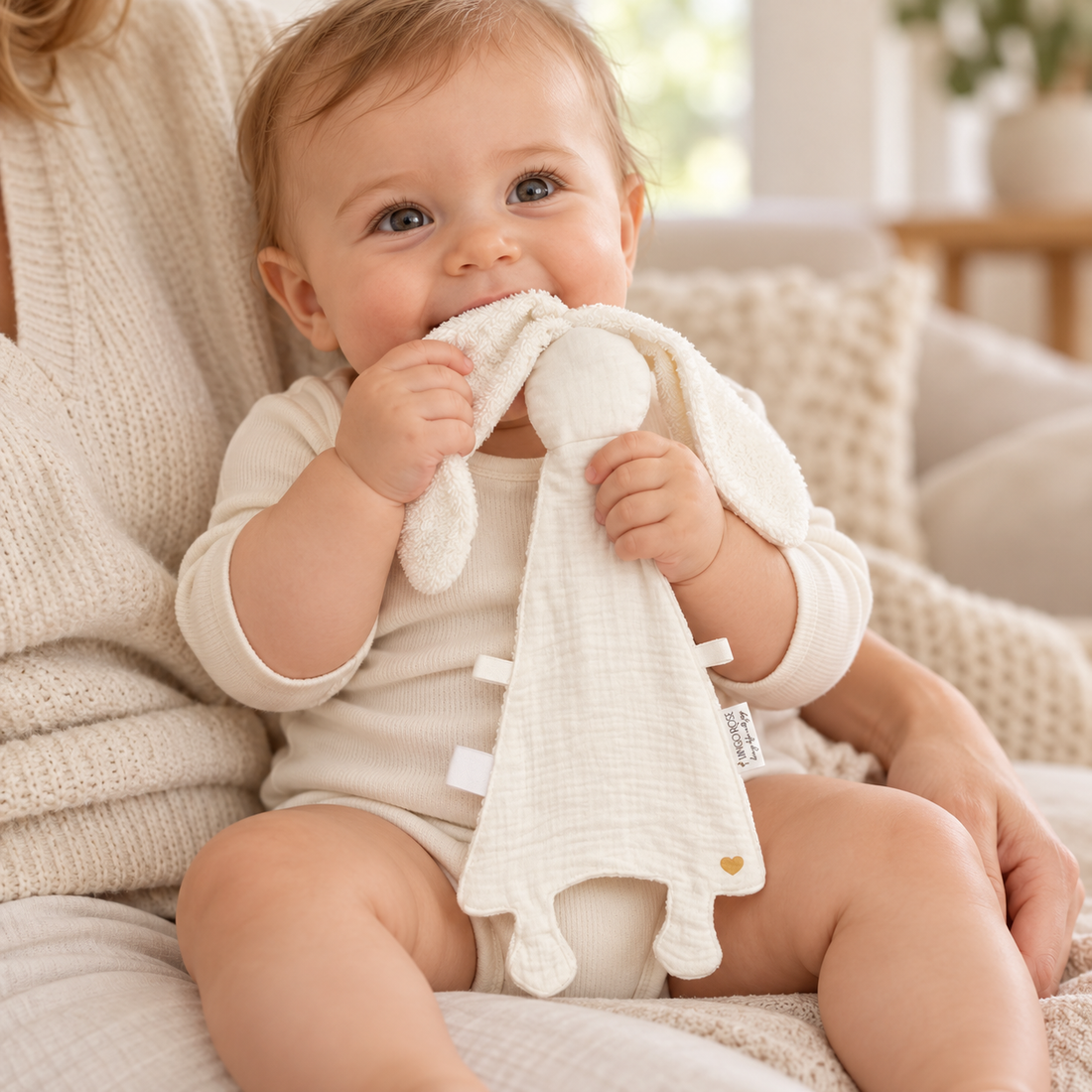 Muslin Bunny Sensory Taglet