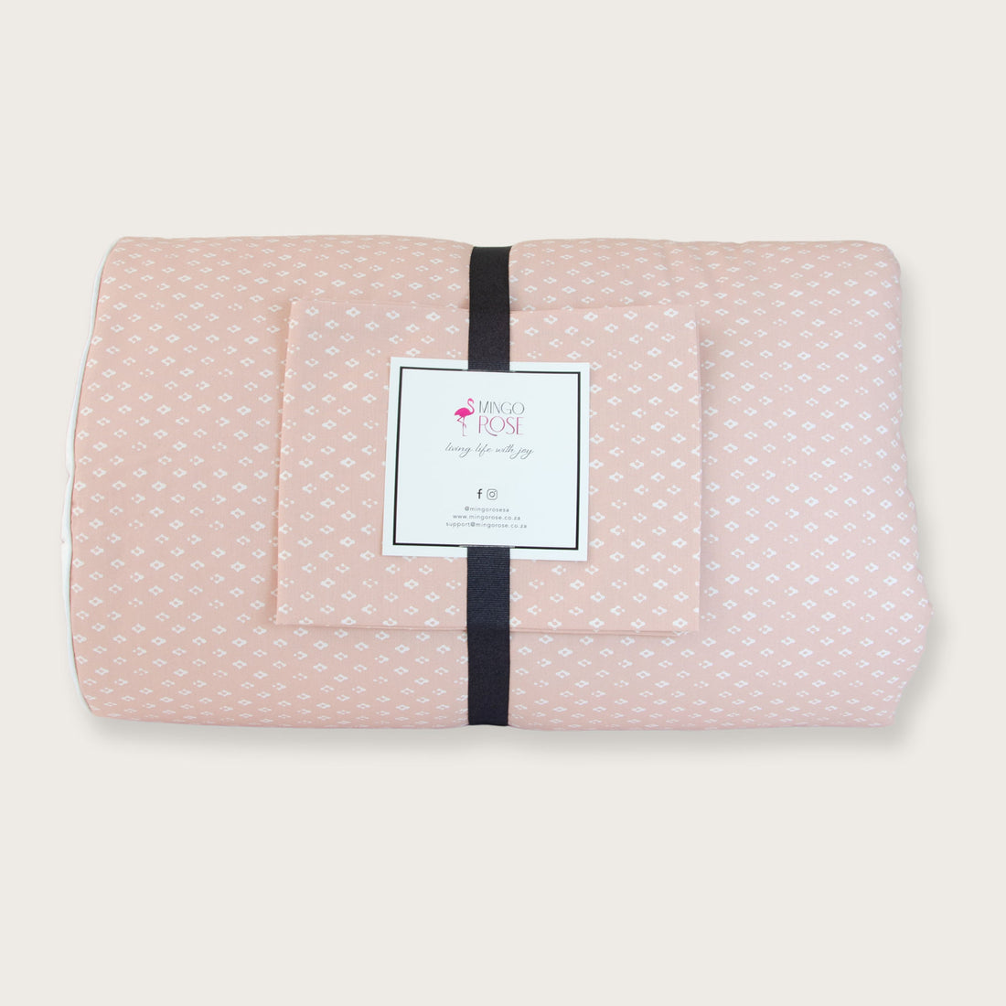 Dusty Diamond Cot Comforter & Pillowcase Set