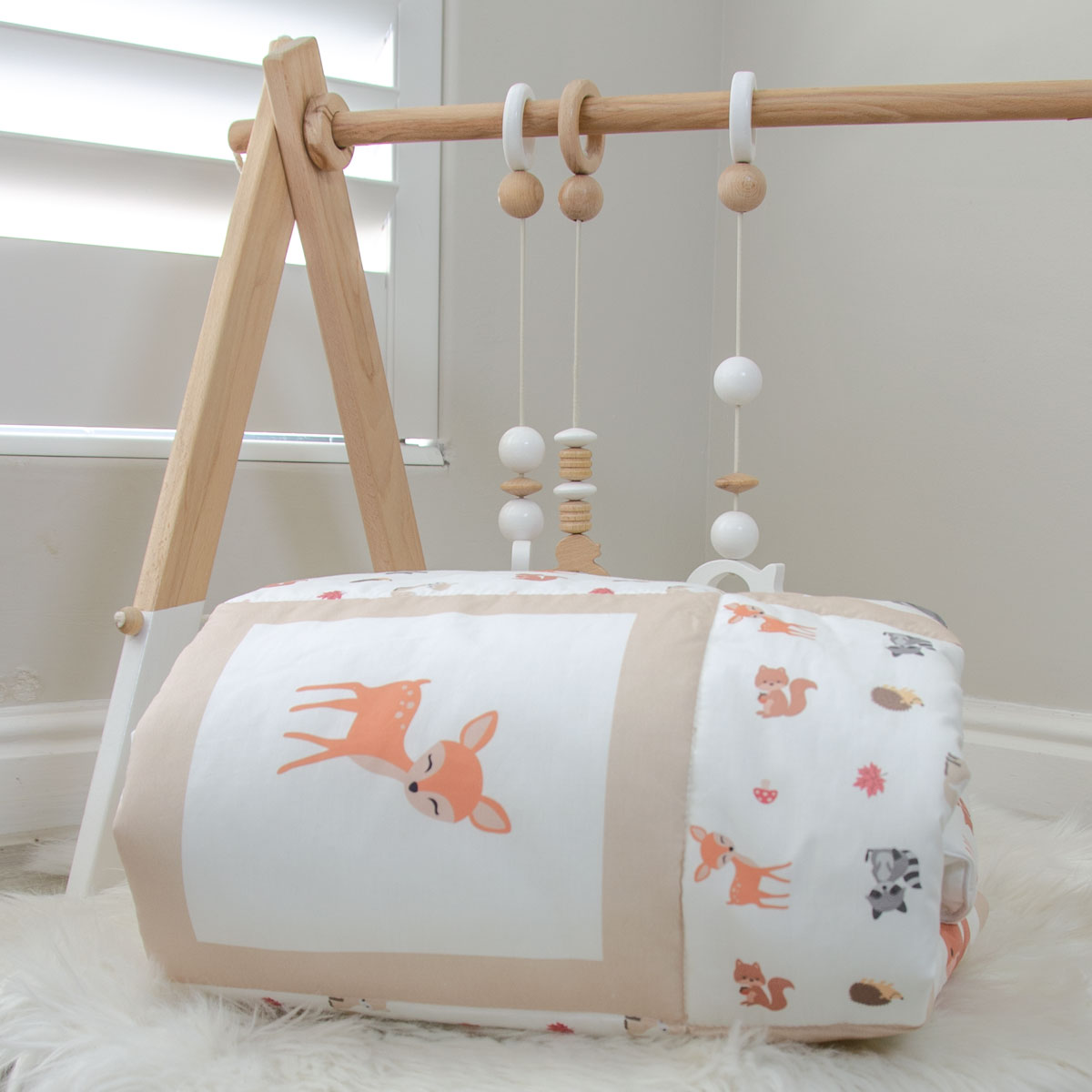 Fabulous Fox Cot Comforter Quilt