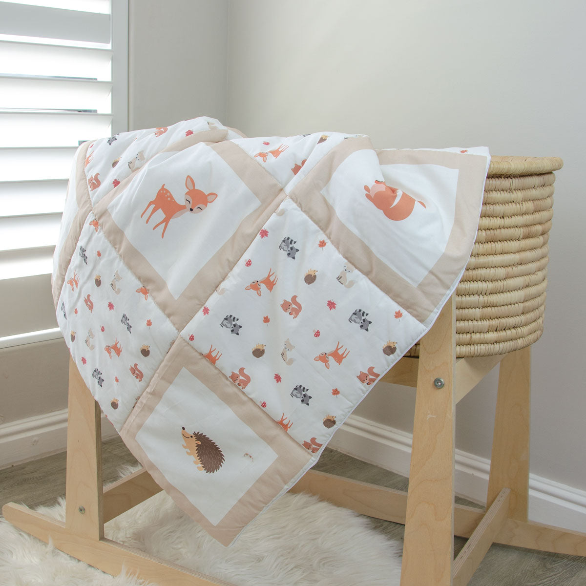 Fabulous Fox Cot Comforter Quilt