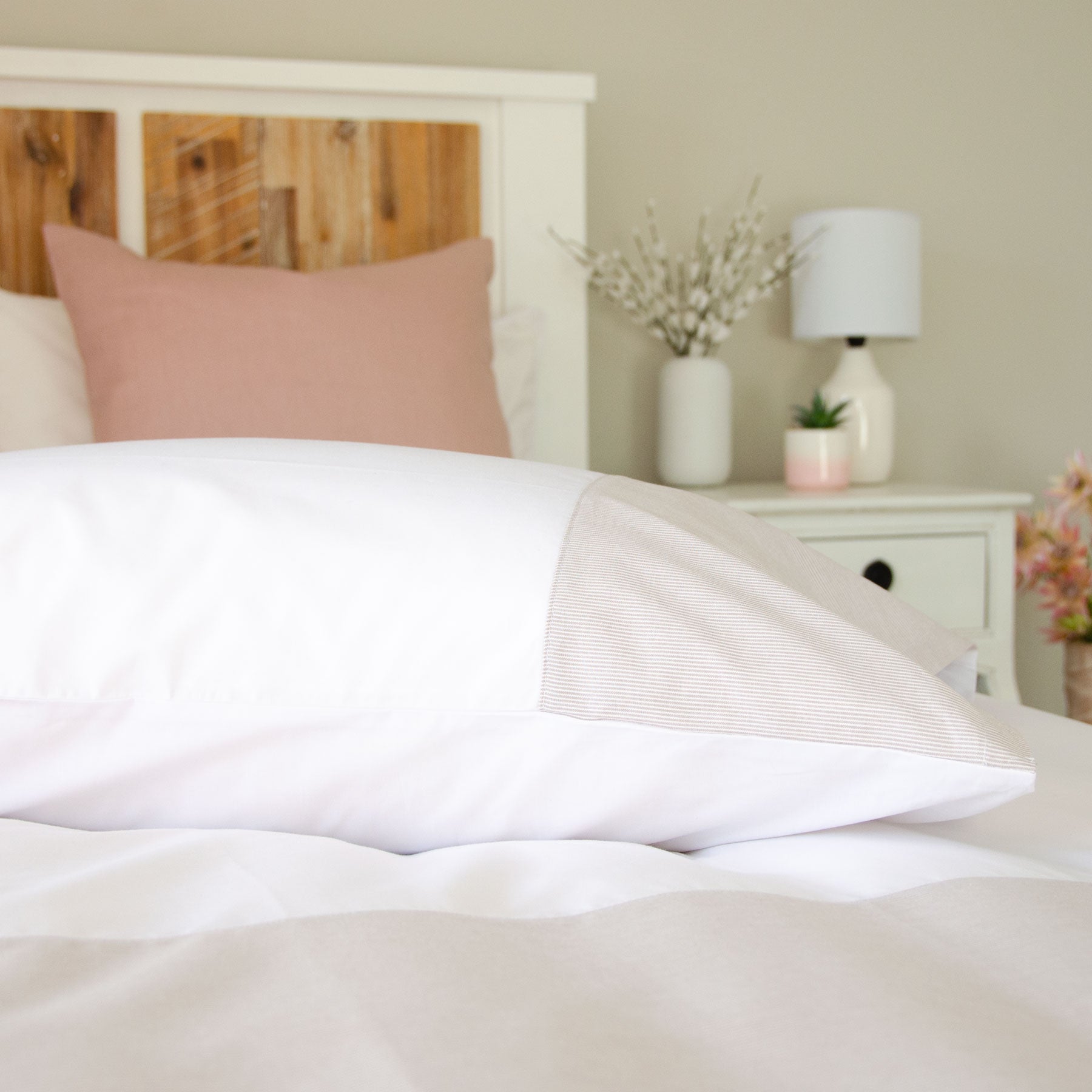 Striped Duvet Cover &amp; Pillowcase Set
