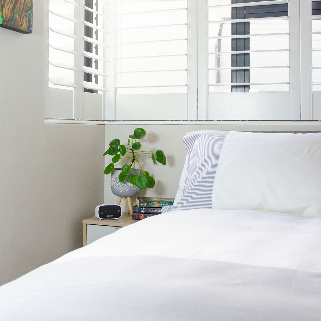 Striped Duvet Cover & Pillowcase Set