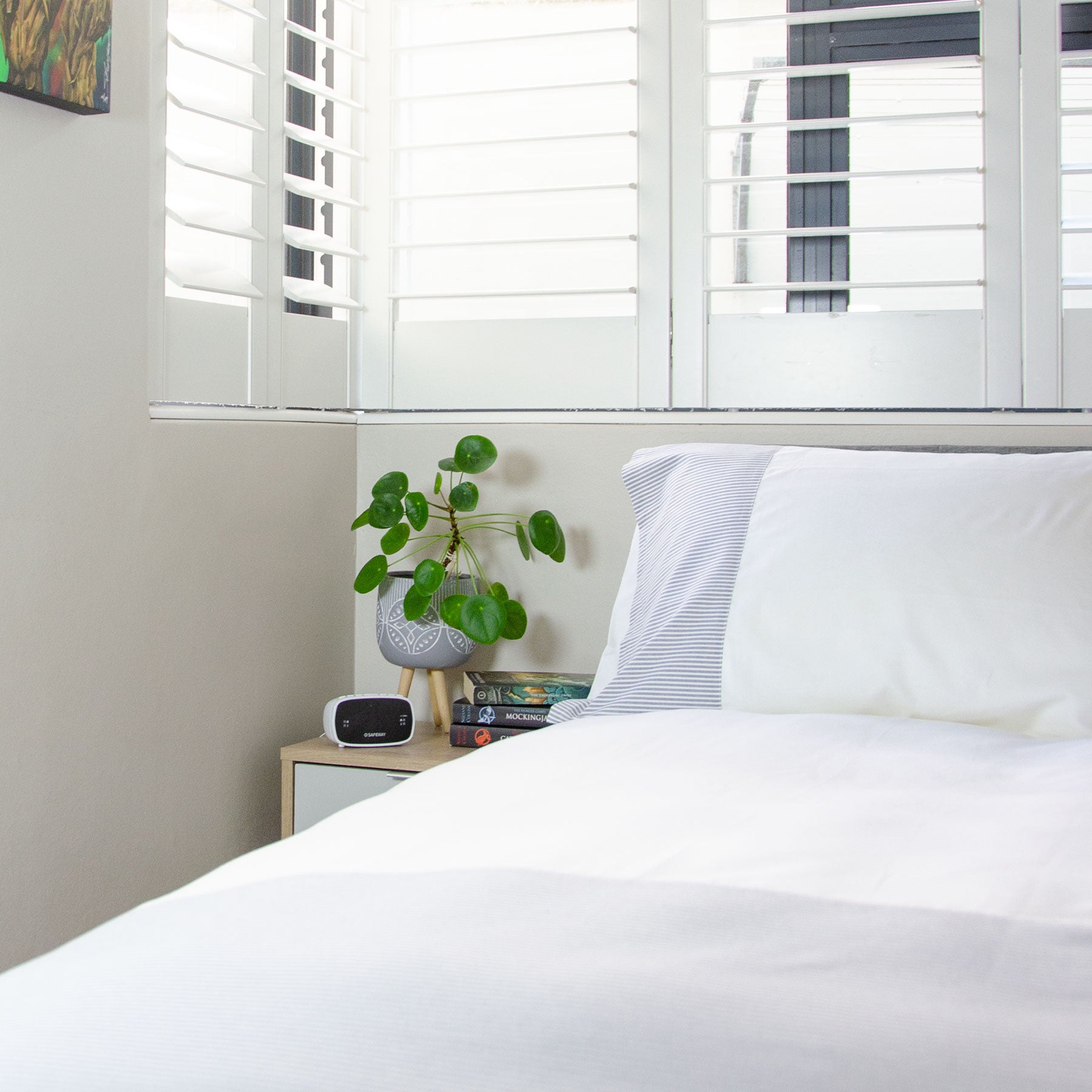 Striped Duvet Cover &amp; Pillowcase Set