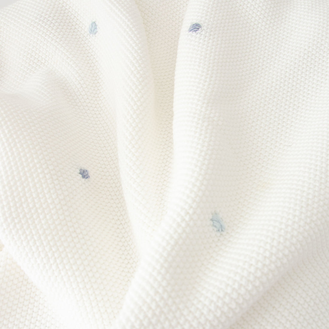 Hand-Stitched Crocheted Cot Blanket