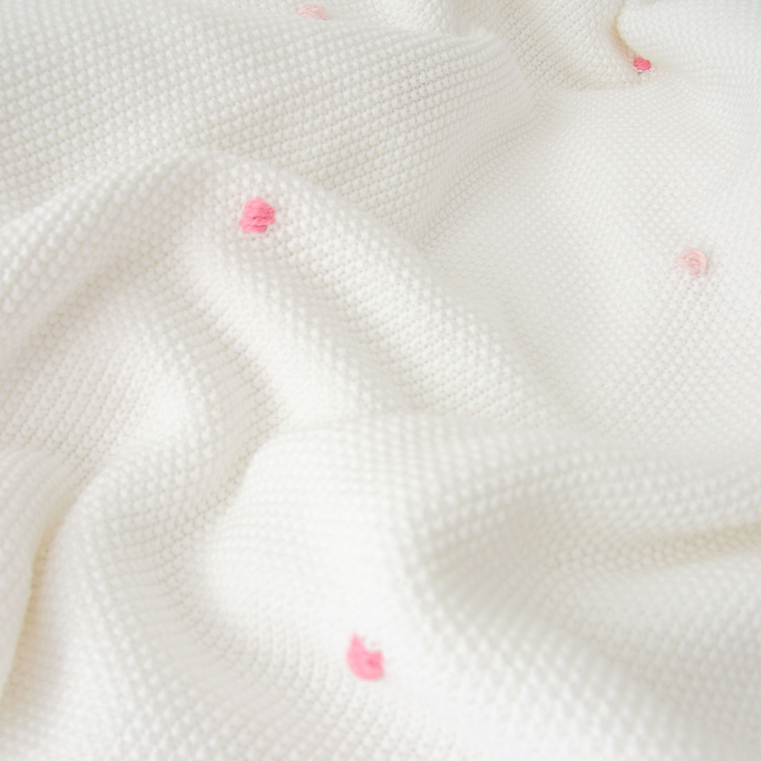 Hand-Stitched Crocheted Cot Blanket