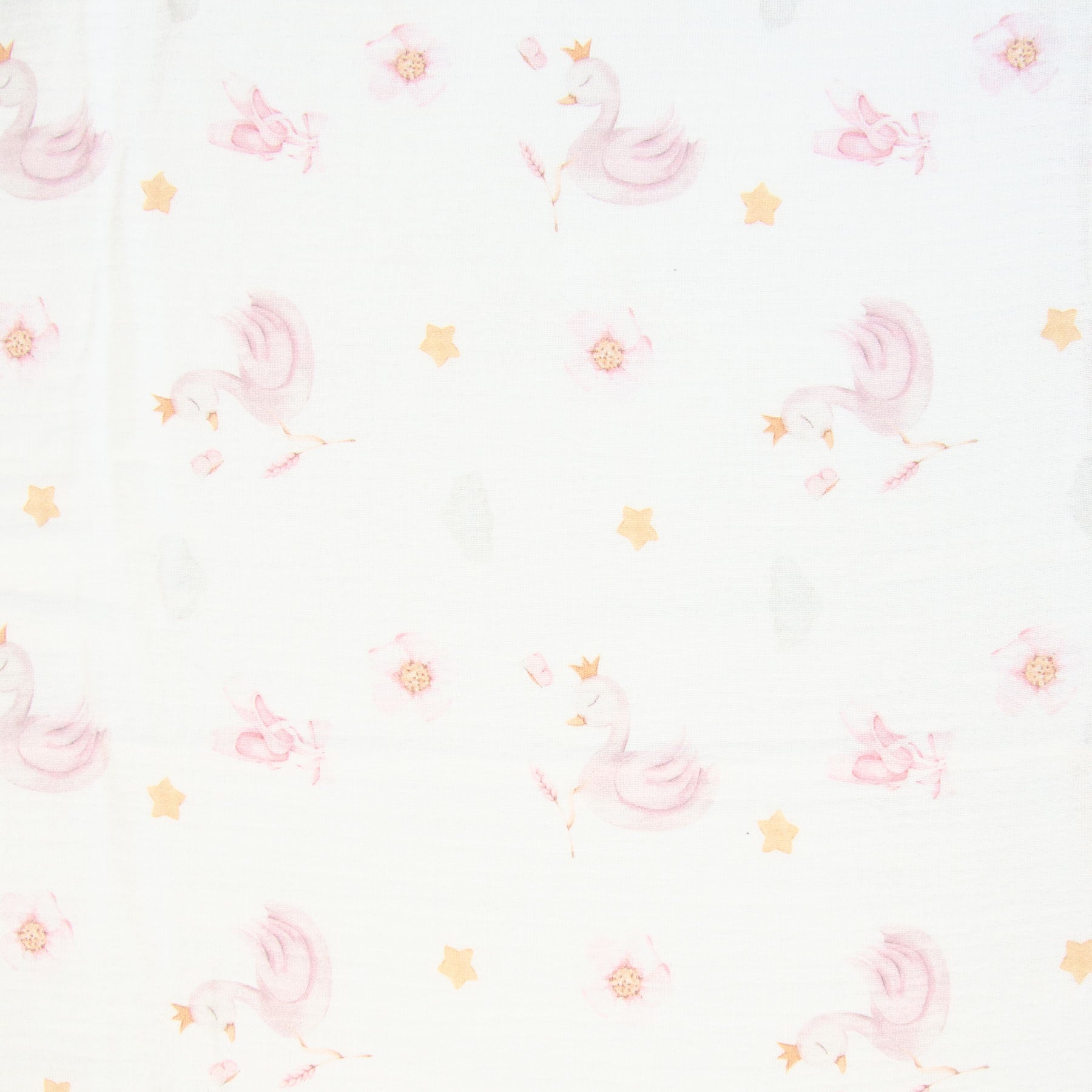Swan Muslin Blanket Swaddles
