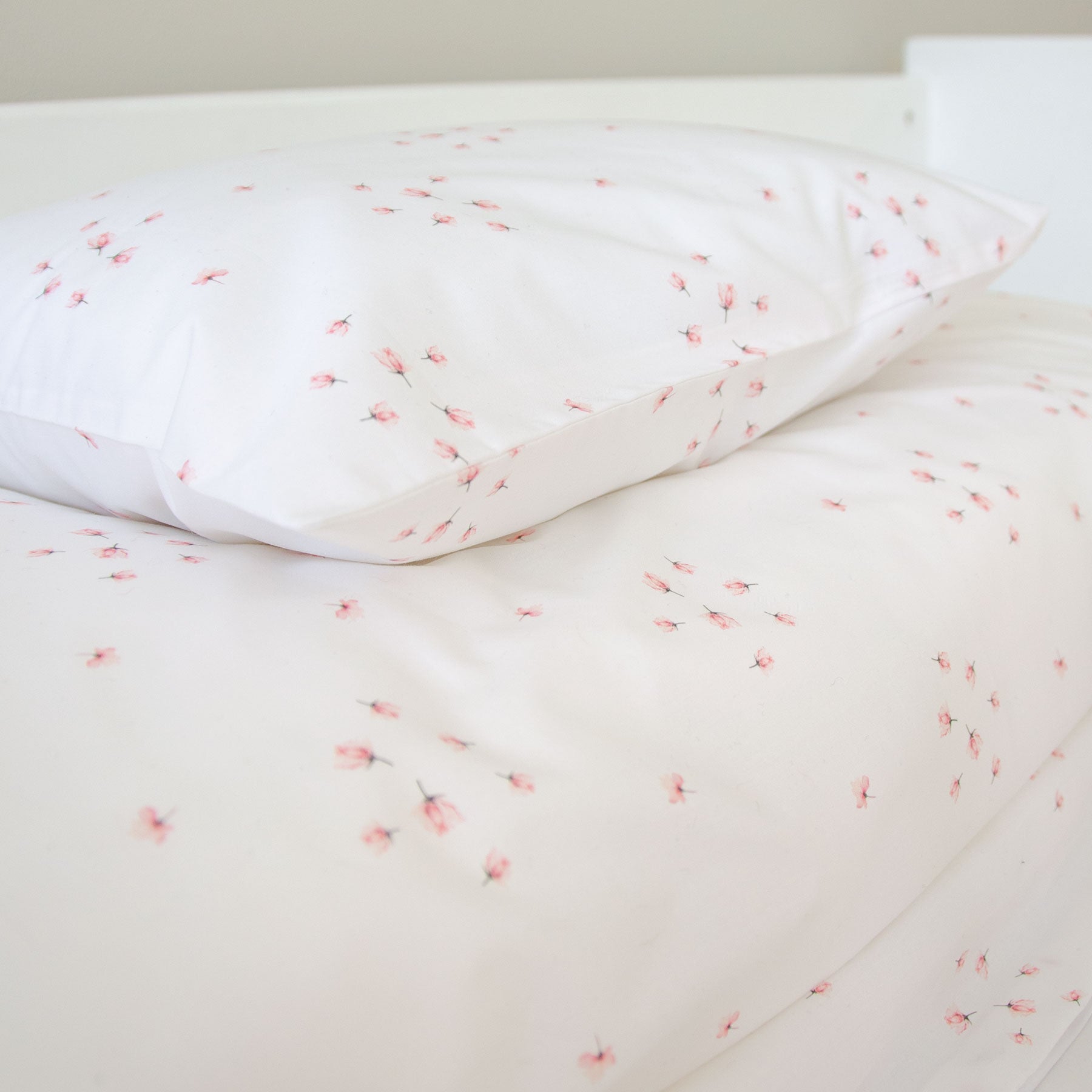 Pink Rose Duvet Cover Sets