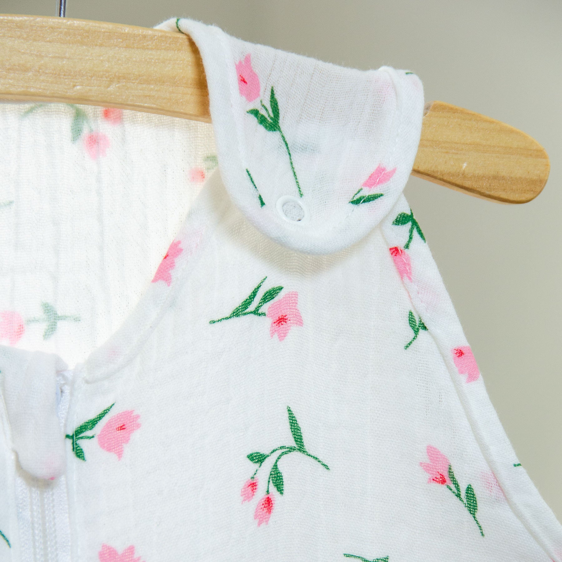 Floral Muslin Summer Sleeping Bag &amp; Blanket Set