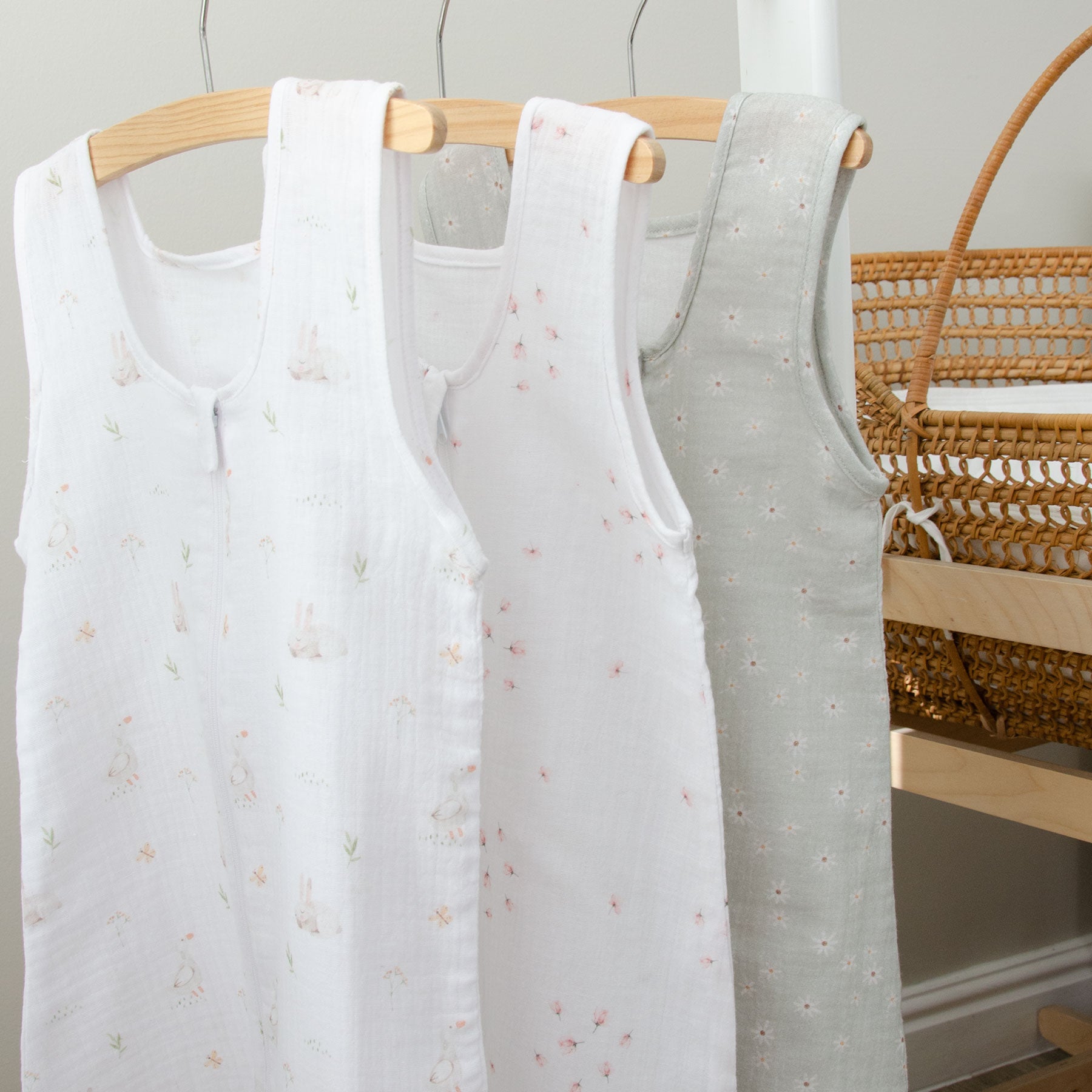 Pink Rose Muslin Summer Sleeping Bag