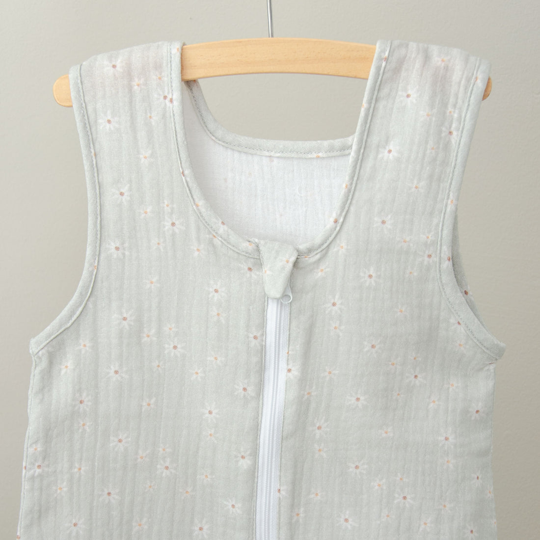 Sage Daisy Muslin Summer Sleeping Bag