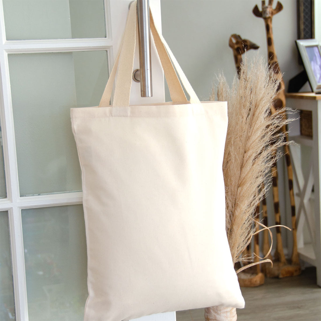 Blank Tote Shopper Bag - Set of 4