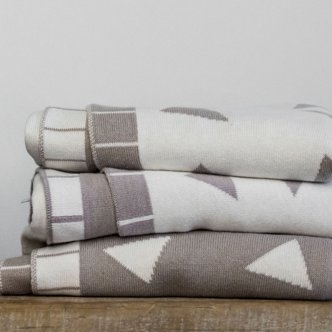 Misty Grey Teepee Blanket