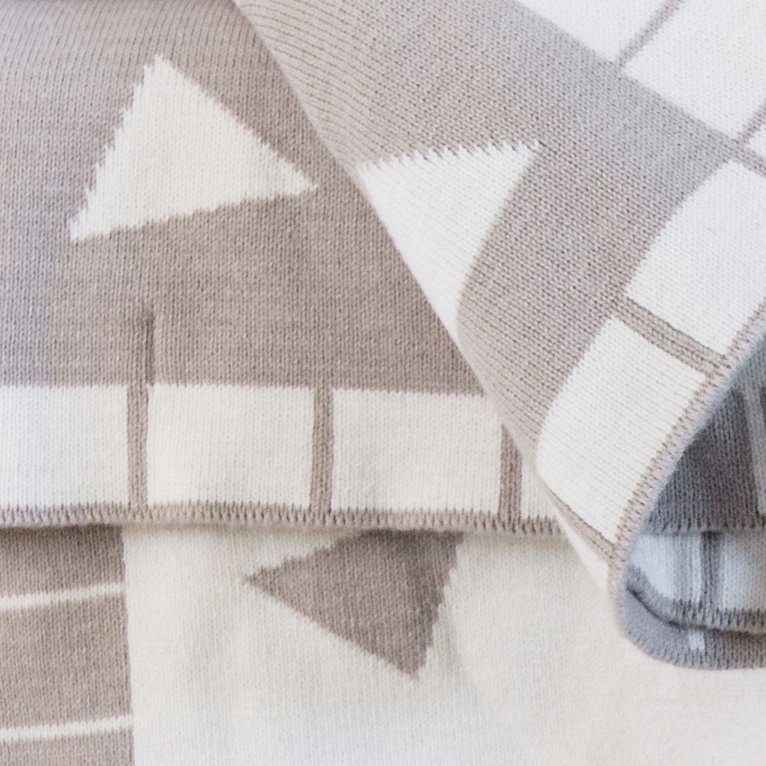 Misty Grey Teepee Blanket