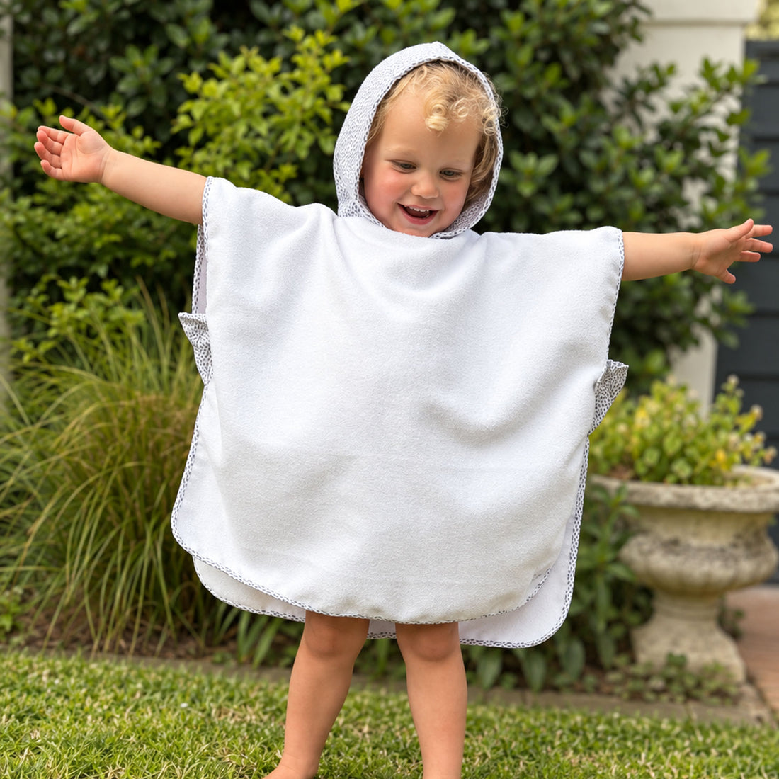 Towelling Poncho